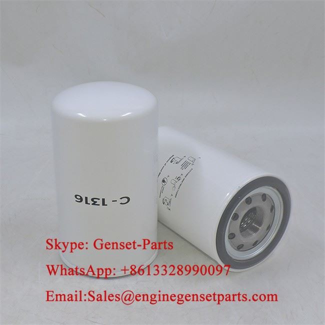 Oljefilte C-1316 C1316 för Hino-motor